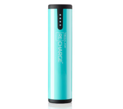 TECHLINK  Recharge 3400 Portable Power Bank - Turquoise